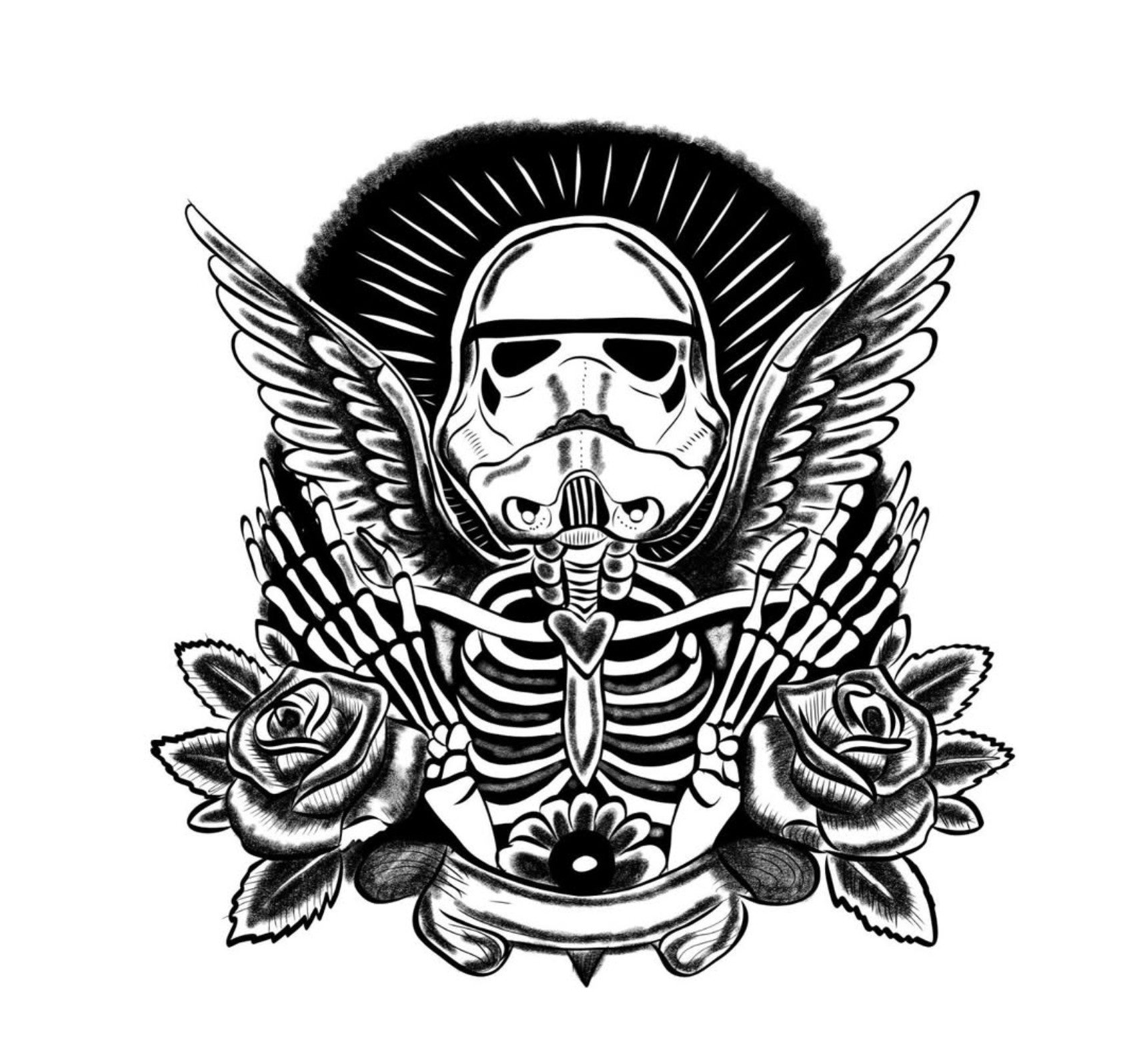 Divers Dessin sur Ipad / Ambiance Tattouage 