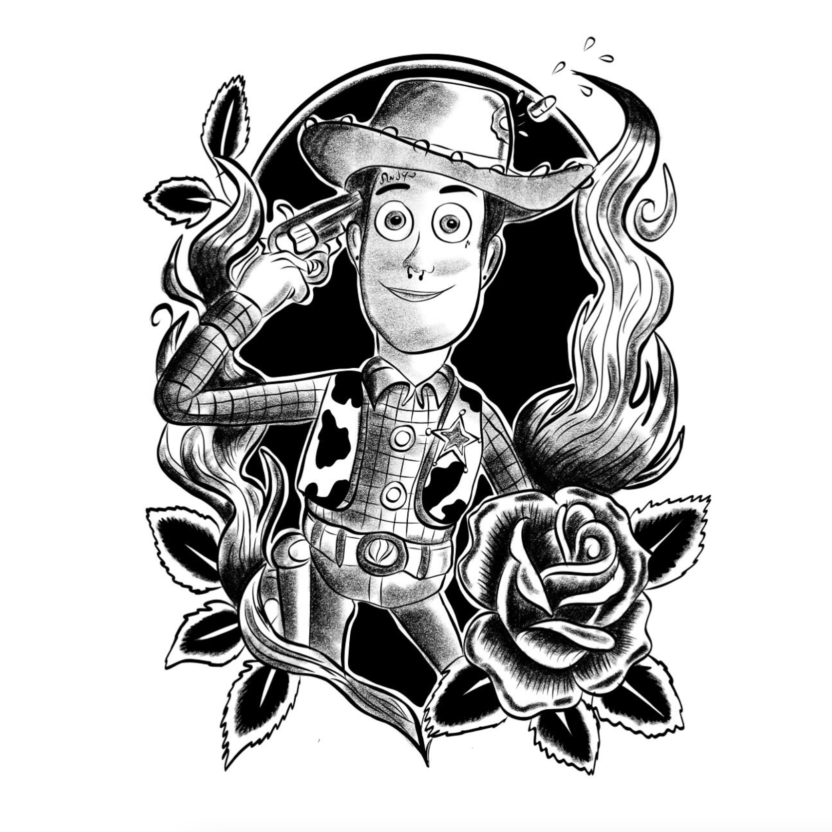 Divers Dessin sur Ipad / Ambiance Tattouage 